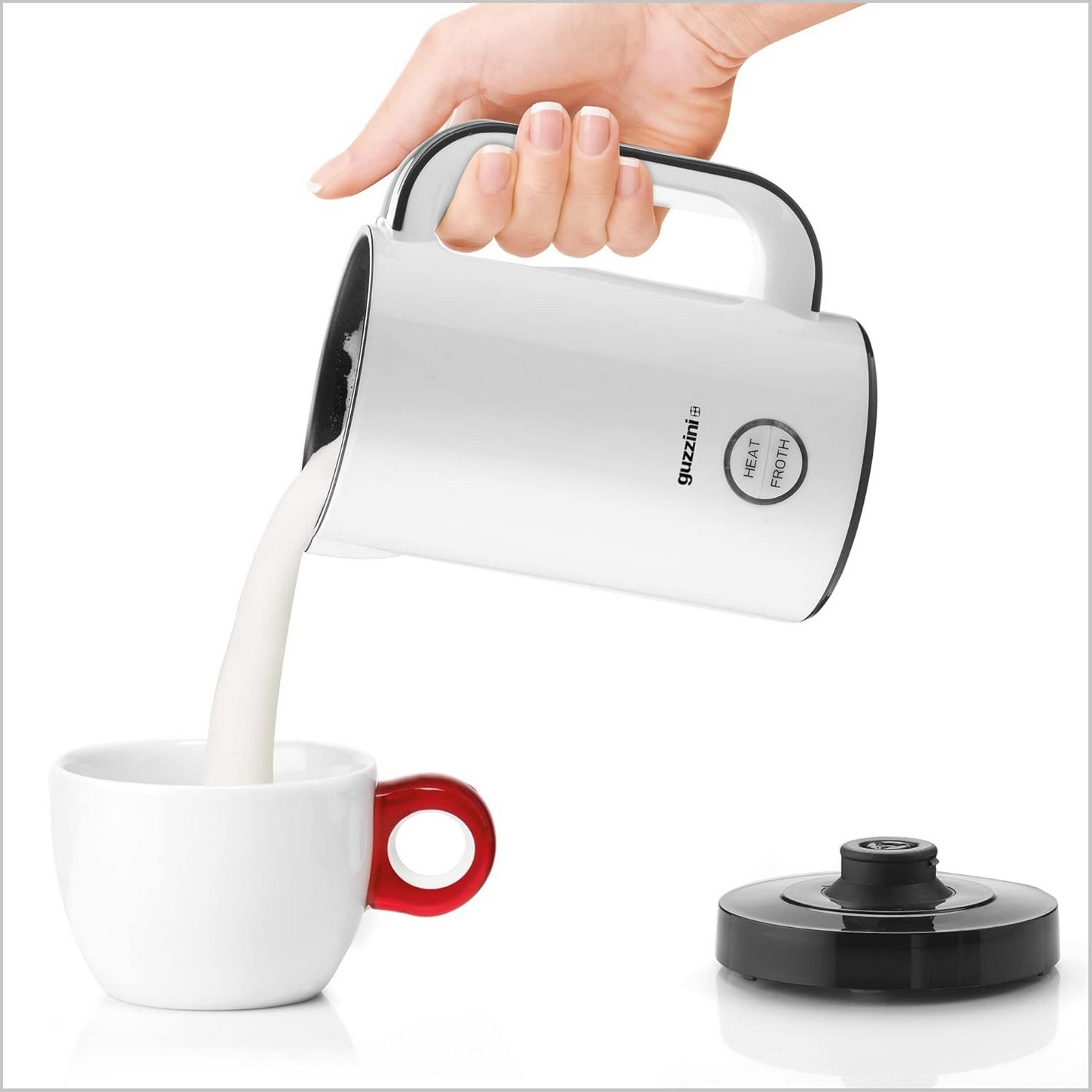 Acquista online Guzzini Mousseur à lait 14x10,5 cm, H19 cod.21810010 Guzzini